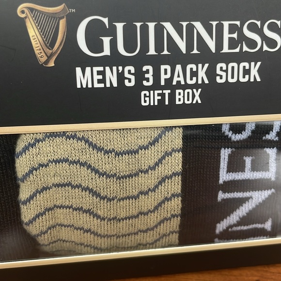 Guinness Men's Three Pack Sock Gift Box - Picture 7 of 12